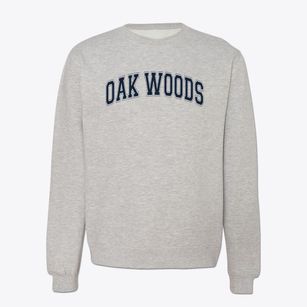 Oak Woods School Varsity Arch Crewneck Sweatshirt