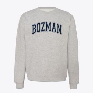 Bozman Intermediate Varsity Arch Crewneck Sweatshirt