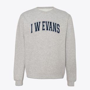I W Evans Intermediate School Varsity Arch Crewneck Sweatshirt