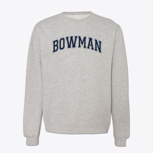 Bowman Middle School Varsity Arch Crewneck Sweatshirt