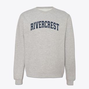 Rivercrest Junior High School Varsity Arch Crewneck Sweatshirt