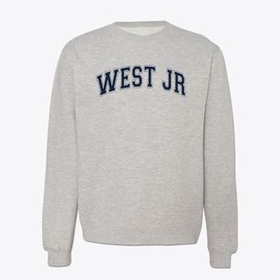 West Jr High School Varsity Arch Crewneck Sweatshirt