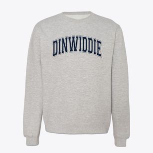 Dinwiddie Elementary School Varsity Arch Crewneck Sweatshirt