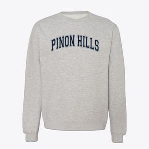 Pinon Hills Elementary School Varsity Arch Crewneck Sweatshirt