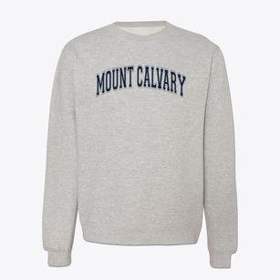 Mount Calvary Lutheran School Varsity Arch Crewneck Sweatshirt