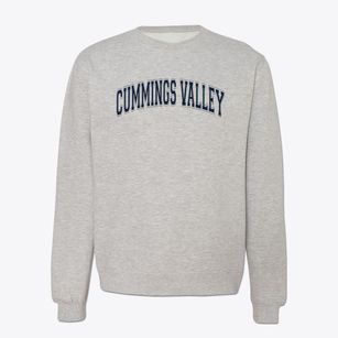 Cummings Valley Elementary School Varsity Arch Crewneck Sweatshirt