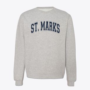 Saint Marks Episcopal Preschool Varsity Arch Crewneck Sweatshirt