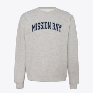Mission Bay Montessori Academy Varsity Arch Crewneck Sweatshirt