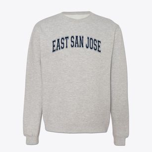 East San Jose Varsity Arch Crewneck Sweatshirt