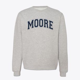 Moore Elementary School Varsity Arch Crewneck Sweatshirt