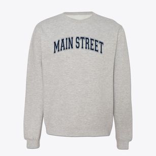 Main Street Elementary School Varsity Arch Crewneck Sweatshirt