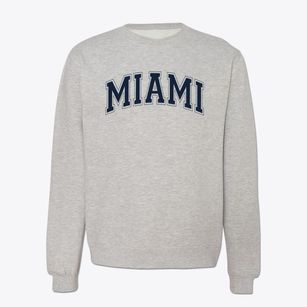 Miami Christian School Varsity Arch Crewneck Sweatshirt
