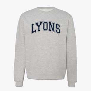 Lyons Primary School Varsity Arch Crewneck Sweatshirt