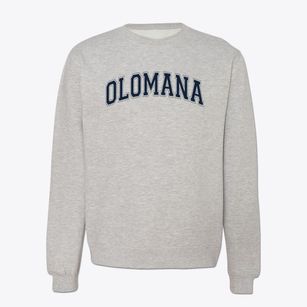 Olomana School Varsity Arch Crewneck Sweatshirt