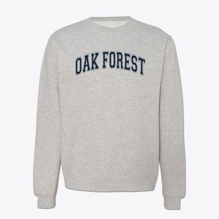 Oak Forest Christian Academy Varsity Arch Crewneck Sweatshirt