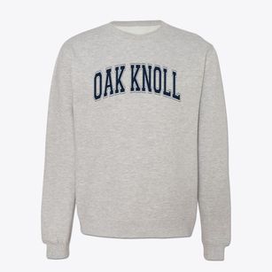 Oak Knoll Elementary School Varsity Arch Crewneck Sweatshirt