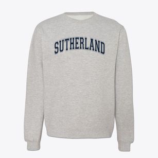 Sutherland Elementary School Varsity Arch Crewneck Sweatshirt