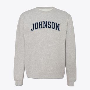 Johnson Elementary School Varsity Arch Crewneck Sweatshirt
