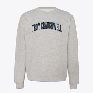 Troy Craughwell Elementary School Varsity Arch Crewneck Sweatshirt