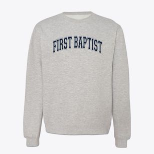 First Baptist Christian Academy Varsity Arch Crewneck Sweatshirt