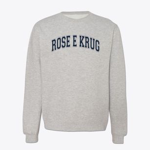 Rose E Krug Elementary School Varsity Arch Crewneck Sweatshirt