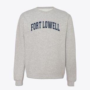 Fort Lowell Elementary School Varsity Arch Crewneck Sweatshirt
