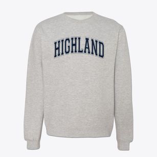 Highland High School Varsity Arch Crewneck Sweatshirt