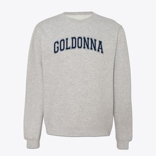Goldonna Elementary School Varsity Arch Crewneck Sweatshirt