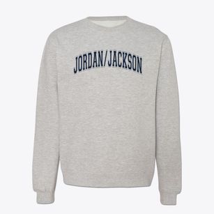 Jordan/jackson Elementary School Varsity Arch Crewneck Sweatshirt