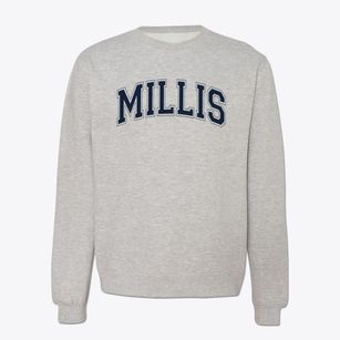 Millis Middle School Varsity Arch Crewneck Sweatshirt