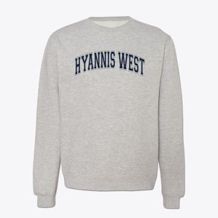 Hyannis West Elementary School Varsity Arch Crewneck Sweatshirt