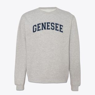 Genesee Christian Elementary School Varsity Arch Crewneck Sweatshirt