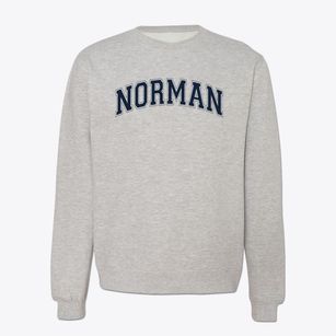 Norman Junior High School Varsity Arch Crewneck Sweatshirt