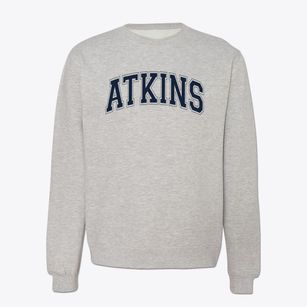 Atkins Elementary School Varsity Arch Crewneck Sweatshirt