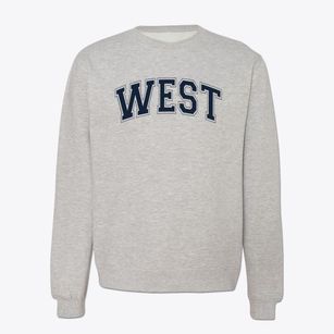 West Lutheran High School Varsity Arch Crewneck Sweatshirt