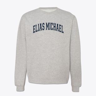 Elias Michael School Varsity Arch Crewneck Sweatshirt