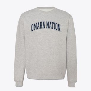 Omaha Nation Public School Varsity Arch Crewneck Sweatshirt