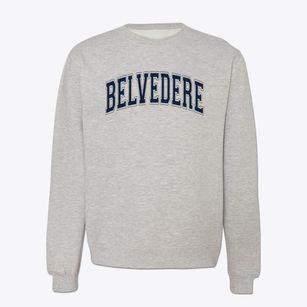 Belvedere Academy Varsity Arch Crewneck Sweatshirt
