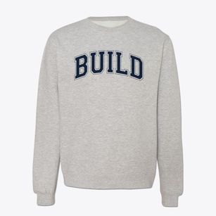 Build Academy Varsity Arch Crewneck Sweatshirt