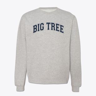 Big Tree Elementary School Varsity Arch Crewneck Sweatshirt