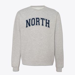 North Elementary School Varsity Arch Crewneck Sweatshirt