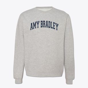 Amy Bradley School Varsity Arch Crewneck Sweatshirt