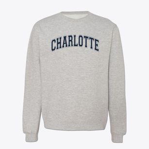 Charlotte Islamic School Varsity Arch Crewneck Sweatshirt