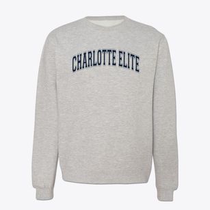 Charlotte Elite Academy Varsity Arch Crewneck Sweatshirt