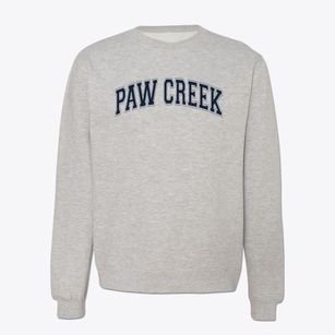Paw Creek Elementary School Varsity Arch Crewneck Sweatshirt