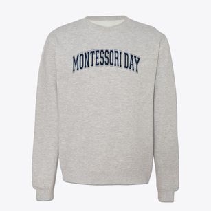 Montessori Day School Varsity Arch Crewneck Sweatshirt