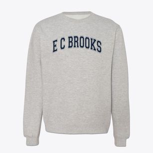 E C Brooks Elementary School Varsity Arch Crewneck Sweatshirt