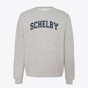 Schelby Elementary School Varsity Arch Crewneck Sweatshirt