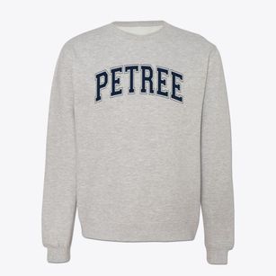 Petree Elementary School Varsity Arch Crewneck Sweatshirt