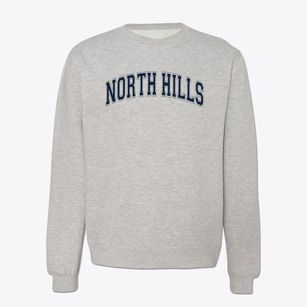 North Hills Christian School Varsity Arch Crewneck Sweatshirt